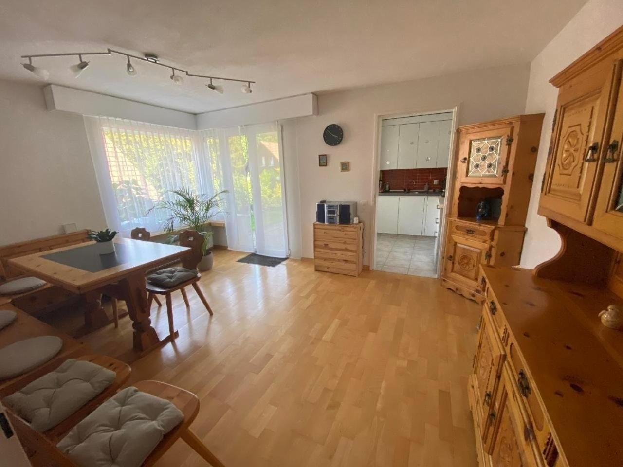 Ruhige 3 Zimmer - Ferienwohnung In Der Rueti Mit Traumhafter Aussicht Herisau Luaran gambar